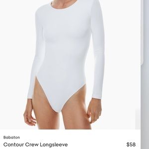 Aritzia Contour Bodysuit Longsleeve